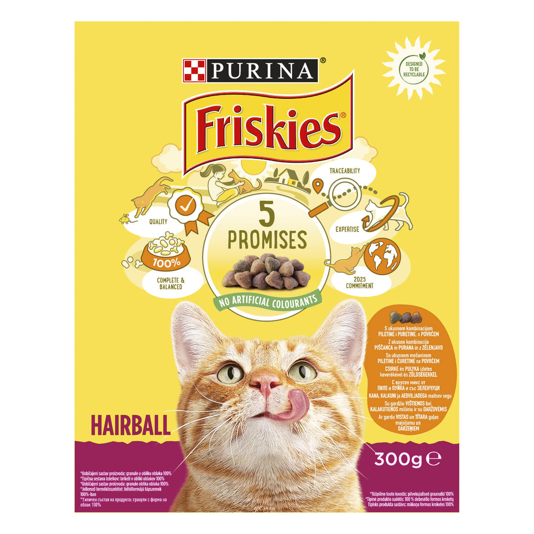 Friskies hairball 2025